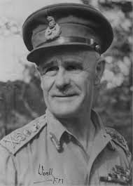 Wavell, Archibald Percival, 1st Earl Wavell.