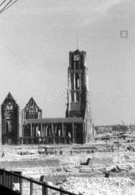 events-second-world-war-wwii-netherlands-rotterdam-after-bombardment-a6t2bw