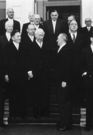 Bonn, Kabinett Adenauer II, Gruppenbild