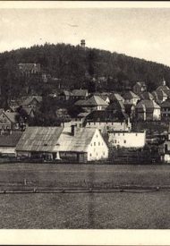 Malinnik Herischdorf Jelenia Góra Hirschberg Schlesien, Aussichtsturm, Park