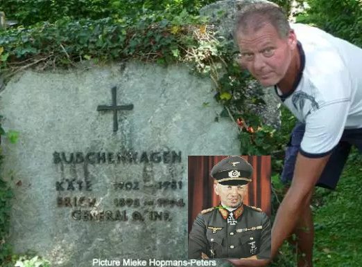 Bünau, Rudolf von. WW2 Gravestone