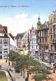 Dortmund_Brueckestrasse_und_Markt_mit_Rathaus