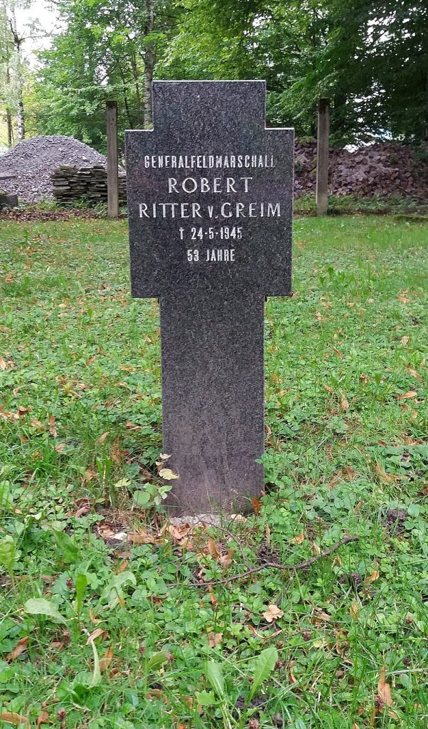Greim, Robert Ritter von. | WW2 Gravestone