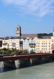 the Inn River at Wasserburg 