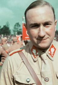 Color SA obergruppenfuhrer Hanns Elard Ludin